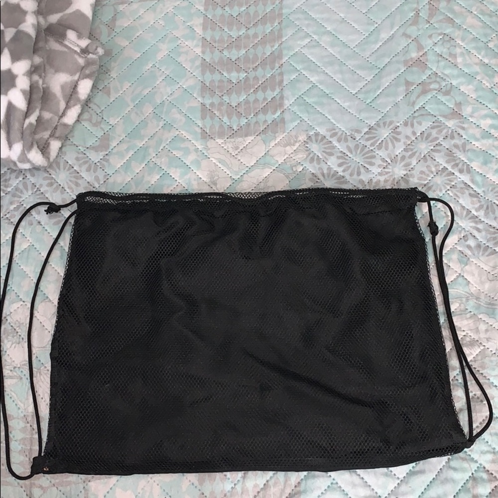 FREE W/ $10+ Purchase: Black Mesh Drawstring Bag